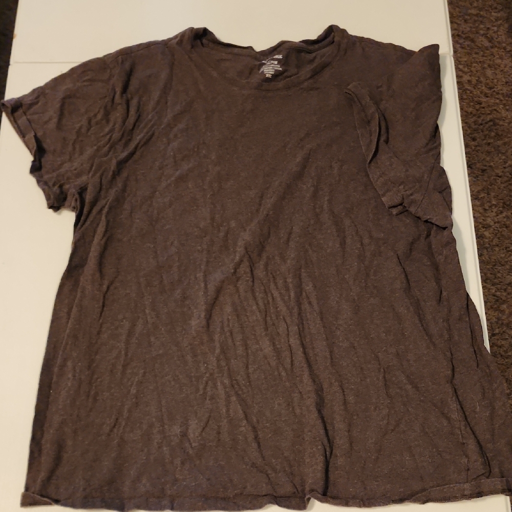 Banana Republic Dark Brown Short Sleeve Tee